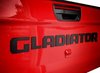 Tailgate Badging Kit for Jeep Gladiator JT Models - Black Finish - image 3