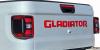 Tailgate Badging Kit for Jeep Gladiator JT Models - Red Finish - image 1
