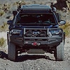 3423200KB Summit MKII Winch Bumper Kit w/ Fit Kit Fits Select Toyota Tacoma [Black Finish] - image 1