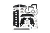 3438270B Combination Bumper w/ Fit Kit Fits Select Nissan Xterra [Black Finish] - image 4