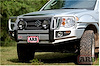 3438280B Combination Bumper w/ Fit Kit Fits Select Suzuki Equator [Black Finish] - image 1
