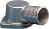 Billet Aluminum Thermostat Housing GM LS Series, Clear Anodized Finish - image 1
