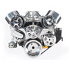 S-Drive Complete Serpentine Pulley Drive System Clear Coat Big Block Chevy - image 1