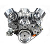 S-Drive Complete Serpentine Pulley Drive System Clear Coat Big Block Chevy - image 1
