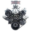 S-Drive Complete Serpentine Pulley Drive System Black Anodized LS - image 1