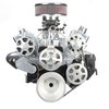 S-Drive Complete Serpentine Pulley Drive System Clear Anodized LS - image 1