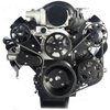 S-Drive Complete Serpentine Pulley Drive System Matte Black LS - image 1