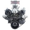 S-Drive Complete Serpentine Pulley Drive System Black Anodized LS - image 1