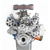 S-Drive Complete Serpentine Pulley Drive System Polished Small Block Ford - image 1