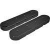 Cast Aluminum Valve Covers GM LS Series Matte Black Finish - image 1