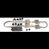 Two-Piece Aluminum Valve Covers GM LS Series, Finned Top, Matte Black Finish - image 2