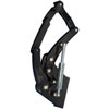 HOOD HINGES 55-57 CHEVY TRUCK MATTE BLK - image 1