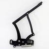 MS149-55FMB Billet Aluminum Hood Hinges 1965-1967 Chevy Chevelle, w/Fiberglass Hood [Matte Black Fusion-Coat Finish] - image 2