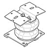 Ride-Rite Air Helper Spring Kit - image 1