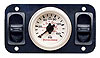 Pressure Gauge Flat Dual White - image 1