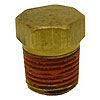 1/4 NPT BRASS PLUG Package of 25 - image 1