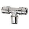 Union Tee Air Fitting 1/4'' Tubing Fittings