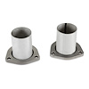 Exhaust Reducer 3 Bolt 2.5" Collector Flange Inlet