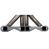 Upright Header for Small Block Chevy Engine Swap Applications [Natural] - image 2