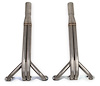 11546FLT Upright Derby Headers for Small Block Chevy