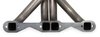 11546FLT Upright Derby Headers for Small Block Chevy - image 4