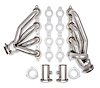 Shorty Header for 1982-2004 GMC S15/Sonoma, Chevy S10 [Polished] - image 1