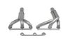11586FLT Upright Derby Style Headers for GM 2.8L, 3.1L, 3.4L V6 Engines - image 2
