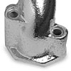 Ram Horn Exhaust Manifold for Chevy Small Block Gen I [Chrome] - image 2