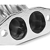 Block Hugger Header for Small Block Chevy Engine Swap Applications [Polished] - image 4