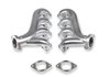 Cast Iron Exhaust Manifolds for GM Gen III, IV LS Engines [Silver Ceramic Finish] - image 2