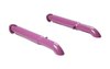 50232FLT Purple Hornies 3-Hole Jeep Header Mufflers, 3 in. Inlet/Outlet - image 4