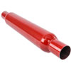Red Hots Glass Pack Muffler 2.25" Inlet/Outlet - image 3