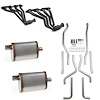 /JEGS Complete Exhaust Kit for 1973-1974 GM 4WD Trucks - image 1