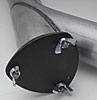 Universal X-Pipe with Cutouts 3" diameter - image 2