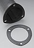 Universal X-Pipe with Cutouts 3" diameter - image 4
