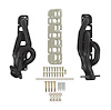 91950FLT Shorty Headers Fits Select Dodge Ram, Classic 1500 Trucks 5.7L HEMI [Black High-Temp Paint]