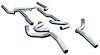 Header-Back Exhaust Pipe Kit 1968-1972 GM A-Body V8 - image 1