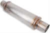 FlowMonster Straight-Through Muffler Round Case Center In/Center Out: 2.500 in.