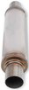 FlowMonster Straight-Through Muffler Round Case Center In/Center Out: 2.500 in. - image 2