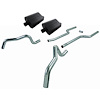 Header-Back Exhaust System With Mufflers Kit 1967-69 GM F-Body V8 - image 1