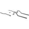 1971-74 Mopar B-Body 3" dual rear exit pipes, no muffler - image 2