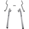 1971-74 Mopar B-Body 3" dual rear exit pipes, no muffler - image 3