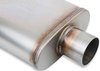 FlowMonster Straight-Through Muffler Oval Case Center In/Center Out: 3 in. - image 4