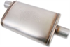 FlowMonster Straight-Through Muffler Oval Case Center In/Offset Out: 2.250 in. - image 1