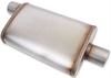 FlowMonster Straight-Through Muffler Oval Case Center In/Offset Out: 2.500 in. - image 1
