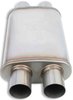 FlowMonster Straight-Through Muffler Oval Case Dual In/Dual Out: 2.500 in. - image 2