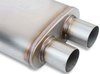 FlowMonster Straight-Through Muffler Oval Case Dual In/Dual Out: 2.500 in. - image 3