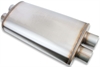 FlowMonster Straight-Through Muffler Oval Case Dual In/Dual Out: 3 in. - image 1