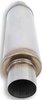 FlowMonster Straight-Through Muffler Round Case Center In/Center Out: 3 in. - image 2