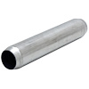 Slimline Sidepipe Muffler Center In/Center Out: 3.5" - image 1